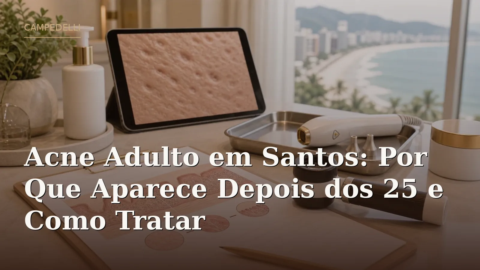 Acne Adulto em Santos: Causas e Tratamento
