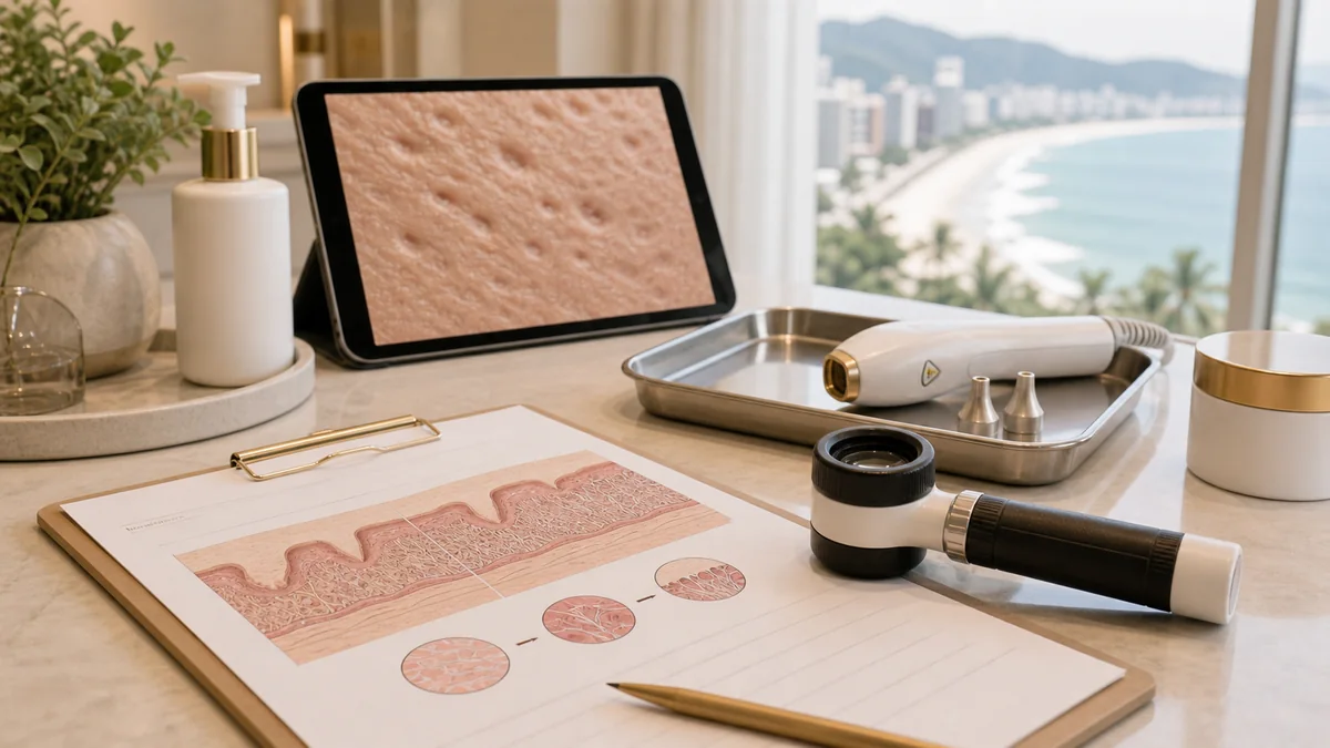 Imagem do artigo cicatrizes acne tratamento santos na Campedelli Dermatologia