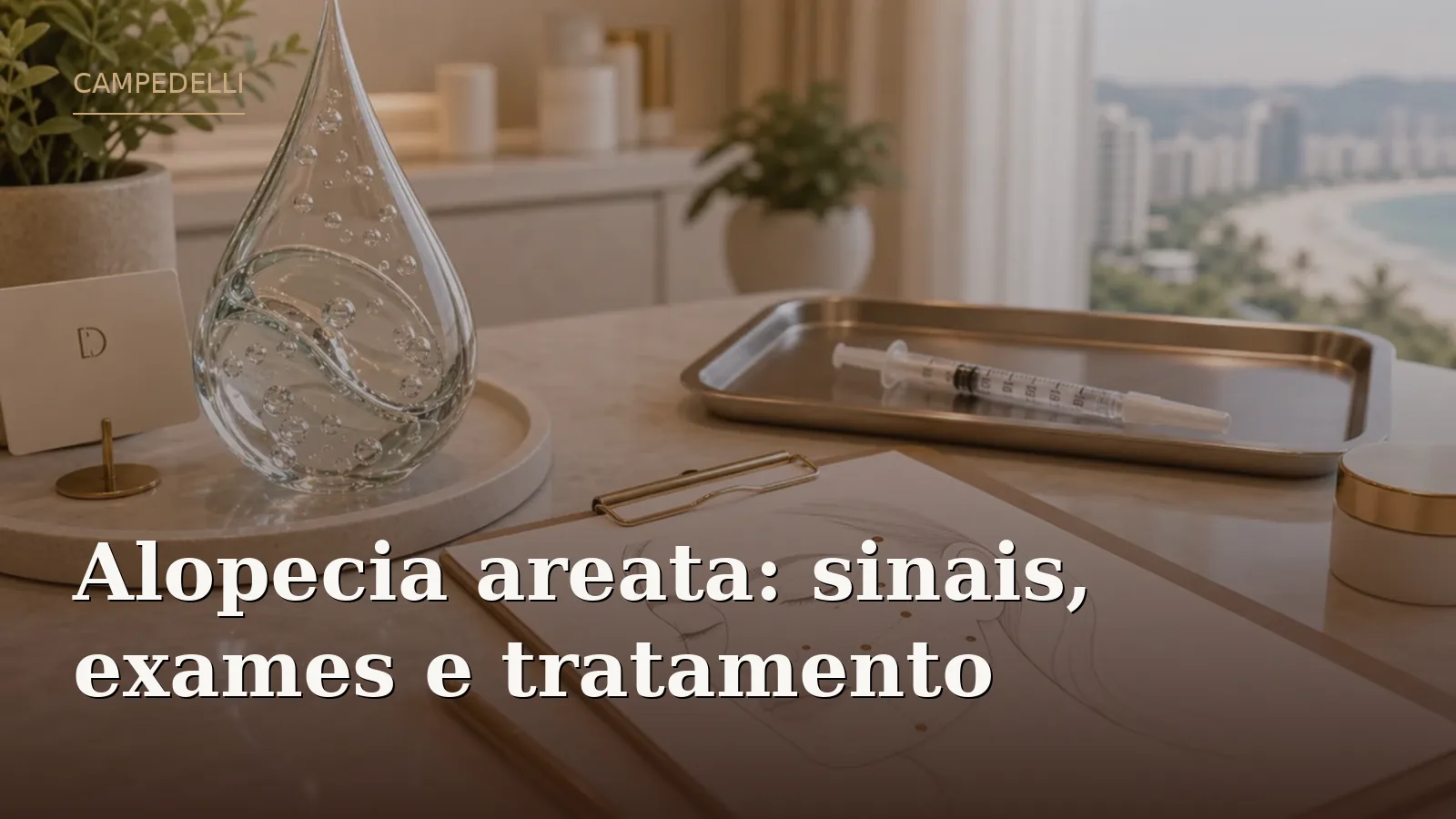 Alopecia areata: sinais, exames e tratamento
