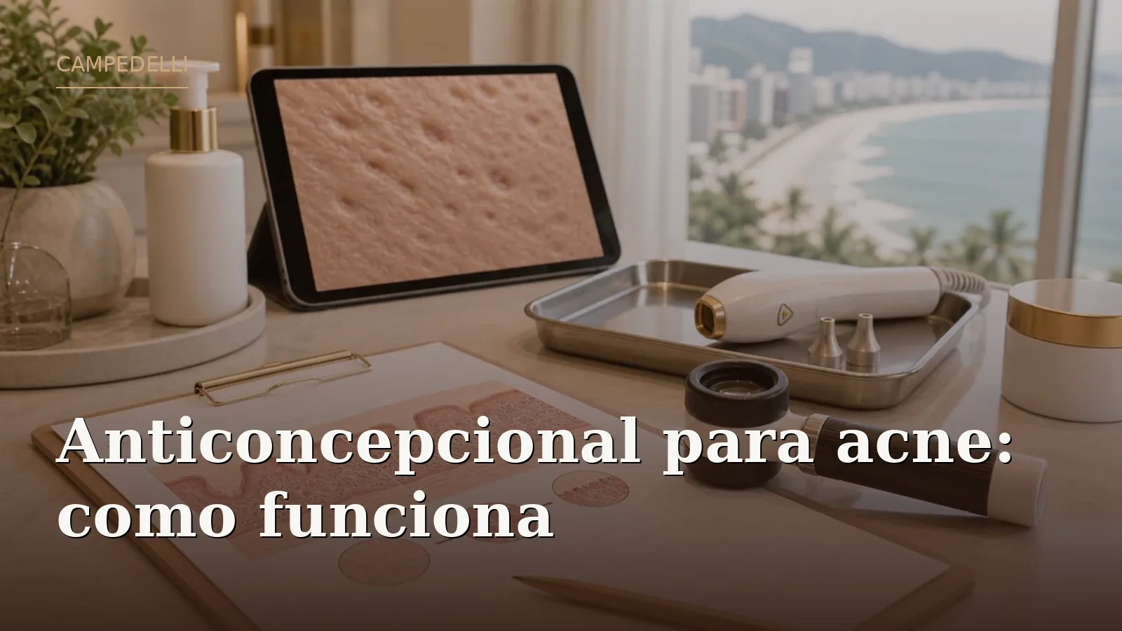 Anticoncepcional para acne: como funciona