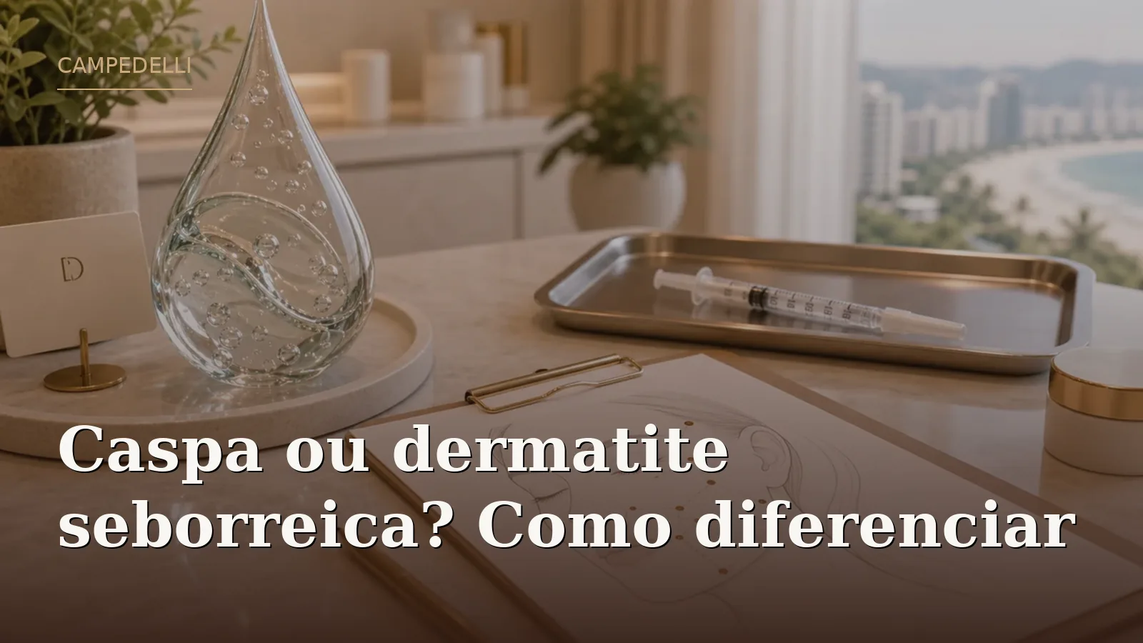 Caspa ou dermatite seborreica? Como diferenciar