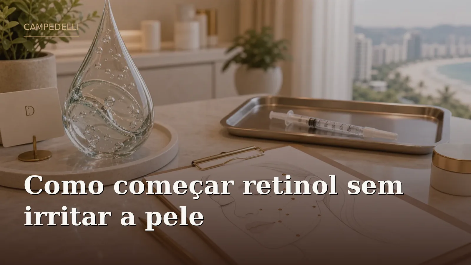 Como começar retinol sem irritar a pele