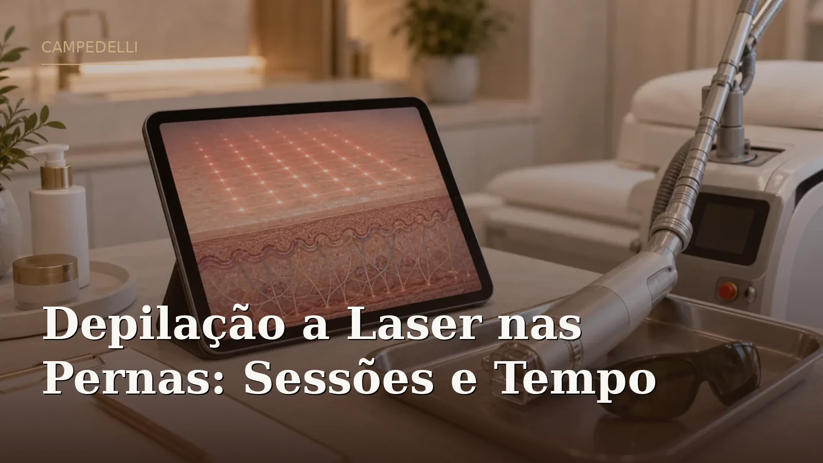 Depilação a Laser nas Pernas: Sessões e Tempo