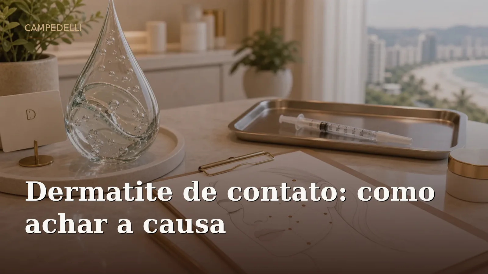 Dermatite de contato: como achar a causa