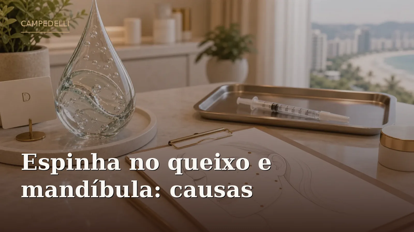 Espinha no queixo e mandíbula: causas