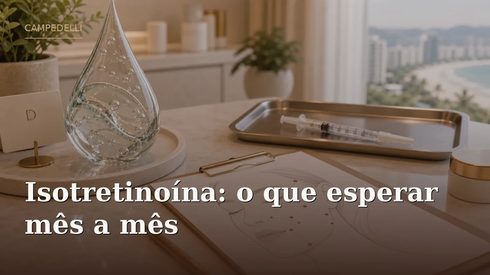 Isotretinoína: o que esperar mês a mês