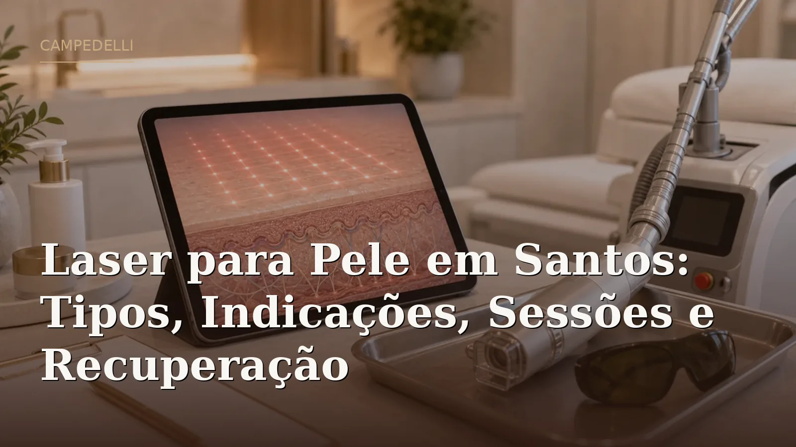 Laser para Pele em Santos: Tipos, Sessões e Recuperação