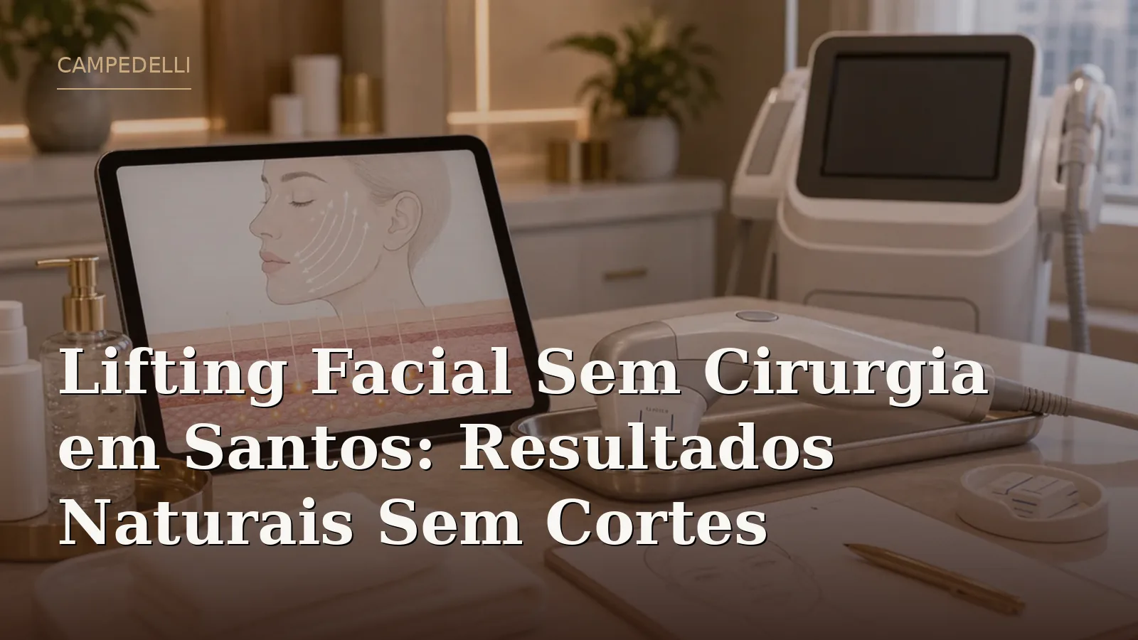 Lifting Facial Sem Cirurgia em Santos