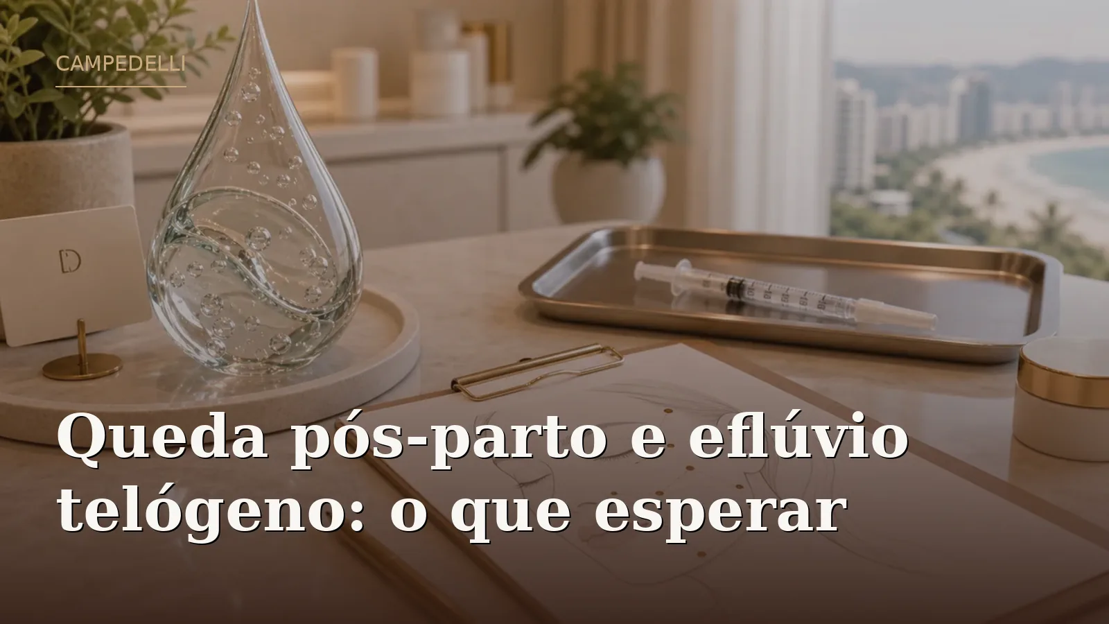 Queda pós-parto e eflúvio telógeno: o que esperar