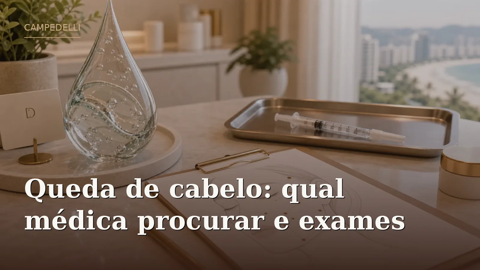 Queda de cabelo: qual médica procurar e exames