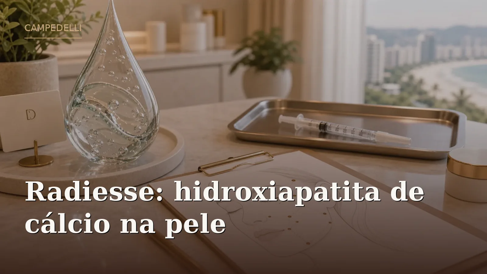 Radiesse: hidroxiapatita de cálcio na pele